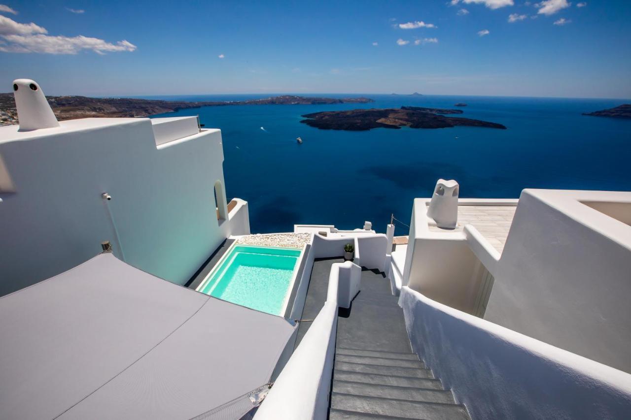イメロヴィグリ Santorini Delux (Adults Only)ヴィラ エクステリア 写真